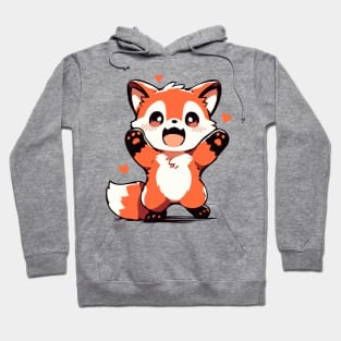 Cute Red Panda - Kawaii Panda Hoodie